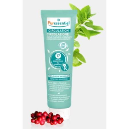 Puressentiel Circulating Moisturizing Cream - 100 ml