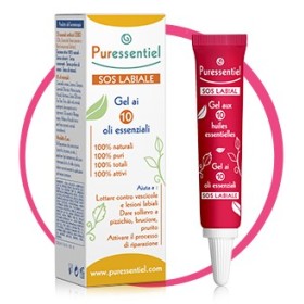 Puressentiel S.O.S Labiale Gel with 10 Essential Oils