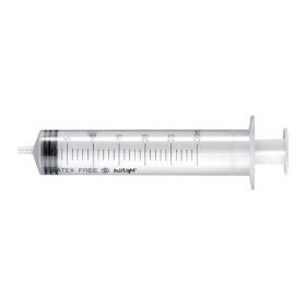 Jeringa 3 piezas sin aguja - 60 ml excéntrica cl