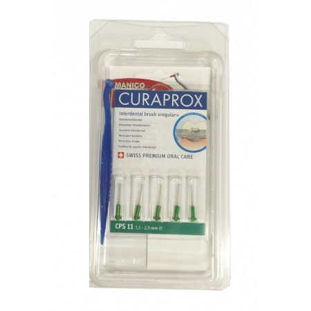 CURAPROX PRIME BRUSH GREEN CPS11 - 1.5 to 2.5 mm