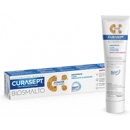 Curasept Bioenamel Toothpaste Junior 75ml tutti frutti