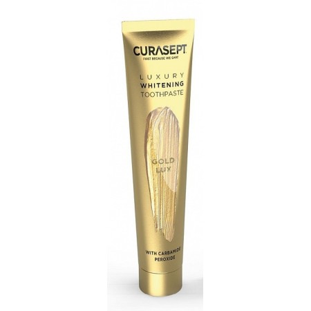 Curasept Gold Luxury Whitening zobna pasta 75 ml polnilo