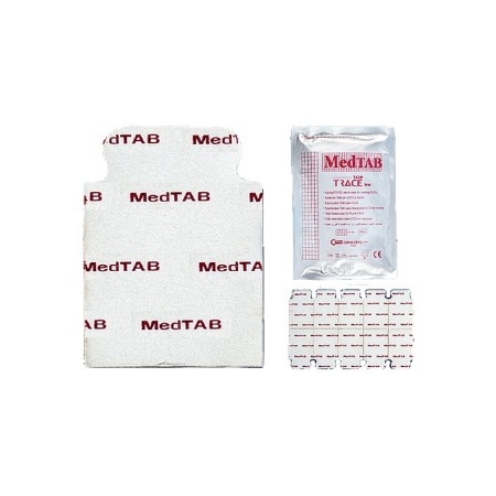 MedTab poštová známka EKG elektródy pre krokodílie káble - Balenie 100 ks.