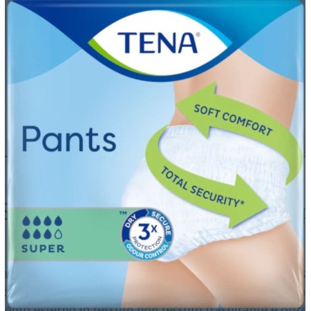 TENA Pants Super Absorbent figi na nietrzymanie moczu - XL - 12 szt
