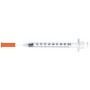 Seringă de insulină 0,5 ml INSU / LIGHT - 30G 0,3 x 8 mm - 100 buc.