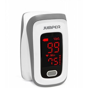 Prstový pulzný oxymeter s LED displejom