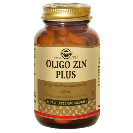 Solgar Oligo Zin Plus 50 bukalnih tableta