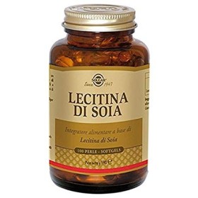 Solgar Sójový lecitín 100 perlových mäkkých gélov