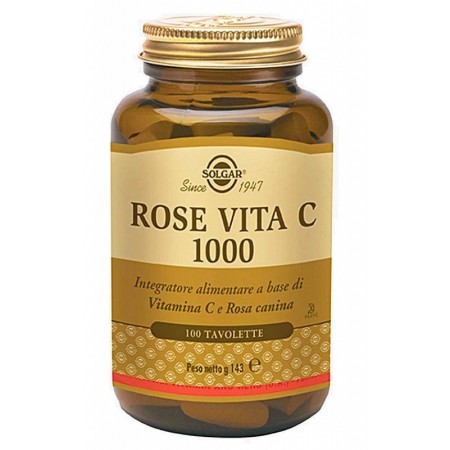 Solgar ROSE VITA C 1000 -100 tableta