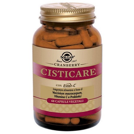 Solgar Cisticare 60 vegetariske kapsler
