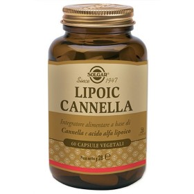 Solgar Lipoic Cinnamon 60 vegetáriánus kapszula