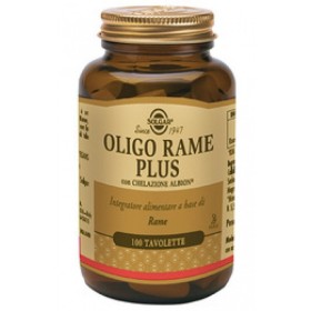 Solgar Oligo Rame Plus 100 tablets
