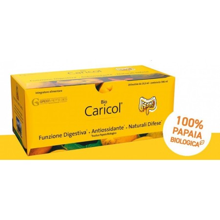 Bio Caricol Papaia biologica matura non OGM - 20 bustine