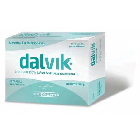 DALVIK - Neupharma Potravina na osobitné medicínske účely - 60 kapsúl (čisté DHA)