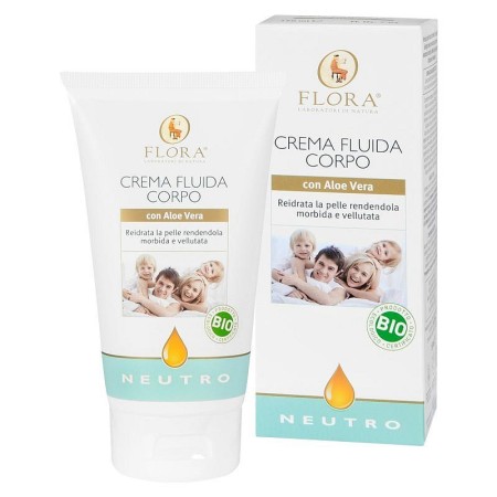 Crema fluida corpo neutro con aloe vera 150ml