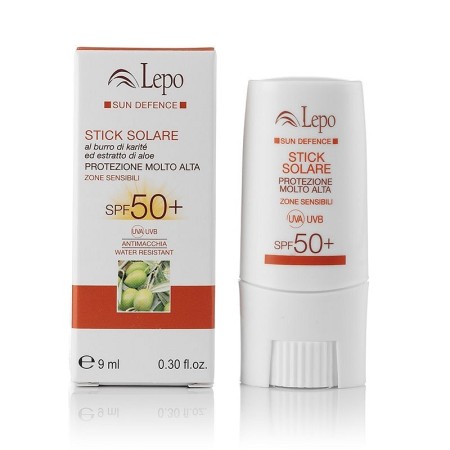 Lepo Sun Stick SPF 50+ s bambuckým maslom a extraktom z aloe 9 ml