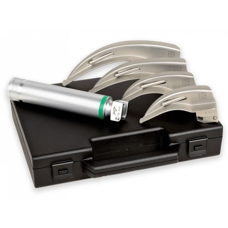 Laringo Set "Gima Green" FO Led 4 čepele Mc-Int 1-2-3-4 - 3,5V