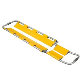 Maxima - Cuchara camilla con cabezal/tronco 1ud pintado amarillo