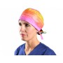 Patterned cap - rainbow - m