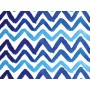 Bonnet à motifs - vagues - m