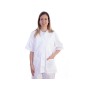 Button-up jacka - bomull/ pol.-donna xs vit
