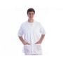 Jacket with buttons-cotton/pol.-unisex xxl white