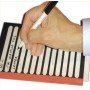 Multi-line hand guide for writing in a4 format for the visually impaired
