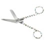 Tijeras de acero inoxidable para vendajes - patrón de oruga - 14 cm