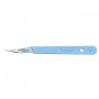 Scalpel Swann-Morton avec lame en acier inoxydable n.11 - stérile - pack. 10 pièces.