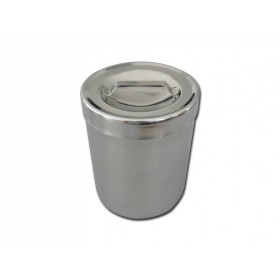 Rostfri bomullshållare diam.103x128 mm - 1 liter