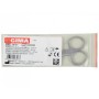 Tijeras curvas con puntas alternas - 14,5 cm