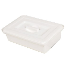 Bricka med lock 220x150x70 mm - plast