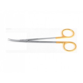 Kellyschere c.t. - gebogen - spitz - 16 cm