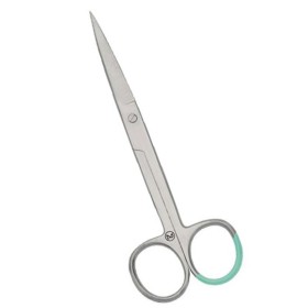 Tijeras quirúrgicas estériles con puntas agudas - rectas - 13 cm