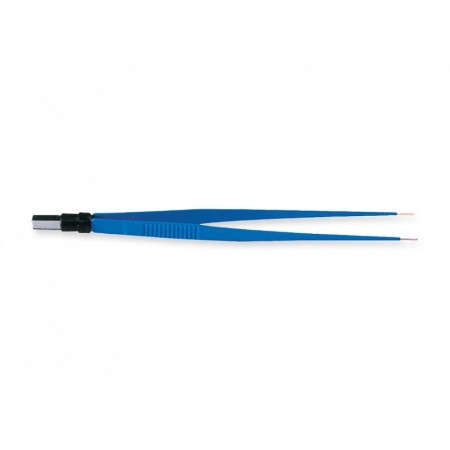 Pinza bipolare retta 18 cm - punte 1 mm