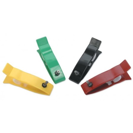 Électrodes ECG clip pour adultes avec connexion universelle - 4 pièces