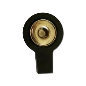 Adattatori a clip 2 mm -neri - conf. 10 pz.