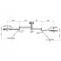 Lampa operacyjna Pentaled 63N+63N - podwójny sufit