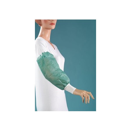 Coprimanica sottobracciale sterile impemeabile verde con polsino - 240 pz., Prodotto Unica