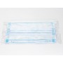 Masque chirurgical filtrant 98% Gisafe 3 plis type iir avec élastiques - adultes - bleu clair - emballé individuellement - boîte