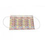 Gisafe 98% 3-ply filtering surgical mask type iir with elastic bands - pediatric - cartoon - flowpack - pack 10 pcs.