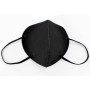 FFP2 mask - black - it,gb,fr,es,pt - pack. 20 pcs.
