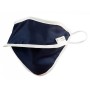 Masque réutilisable Mycroclean bfe 99,8% - bleu/blanc