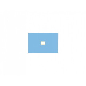 Telo chirurgico 75x90 cm con foro 6x9 cm - conf. 75 pz.