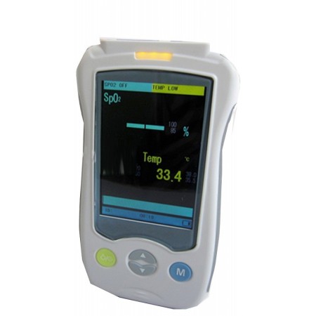 Handheld Oximeter 820 with Adult and Temperature Sensor