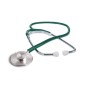 Stetoscop cu cap de aluminiu - verde
