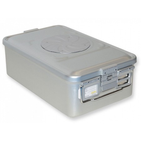 Recipient cu valvă mediu h150 mm - gri