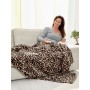 Cuddly blanket Leopard KHP 2.3 - 130 x 180 cm