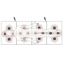 Globus - Total Body 400 din spumă cu memorie, 16 solenoizi