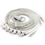 Cablu pacient pentru ECG Agilent, Aspel, Astron, Cardiette, Cardioline, Cardiorapid, Gima, HP, Innomed, Nihon-Kohden, Philips